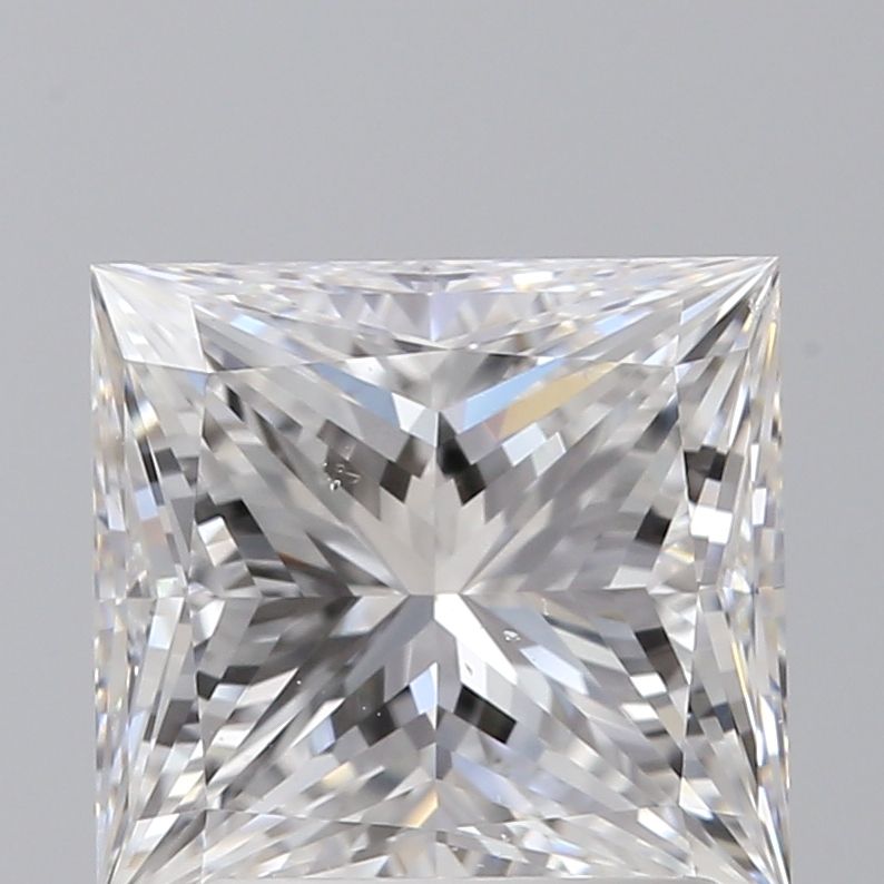 2.02 Carat D-VS2 Princess Cut Diamond