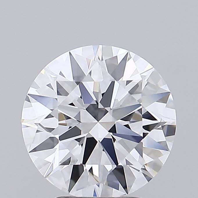 3.40 Carat D-IF Round Lab Diamond