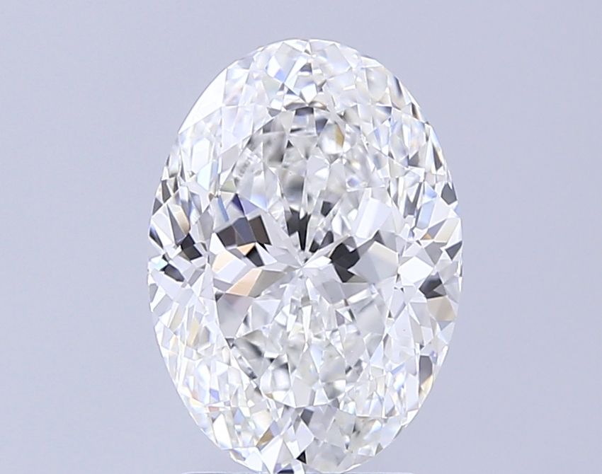 3.09 Carat F-VS1 Oval Lab Diamond