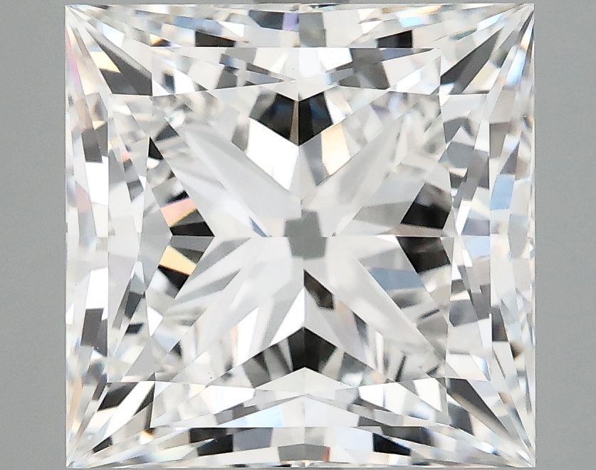 6.05 Carat E-VVS2 Princess Lab Diamond