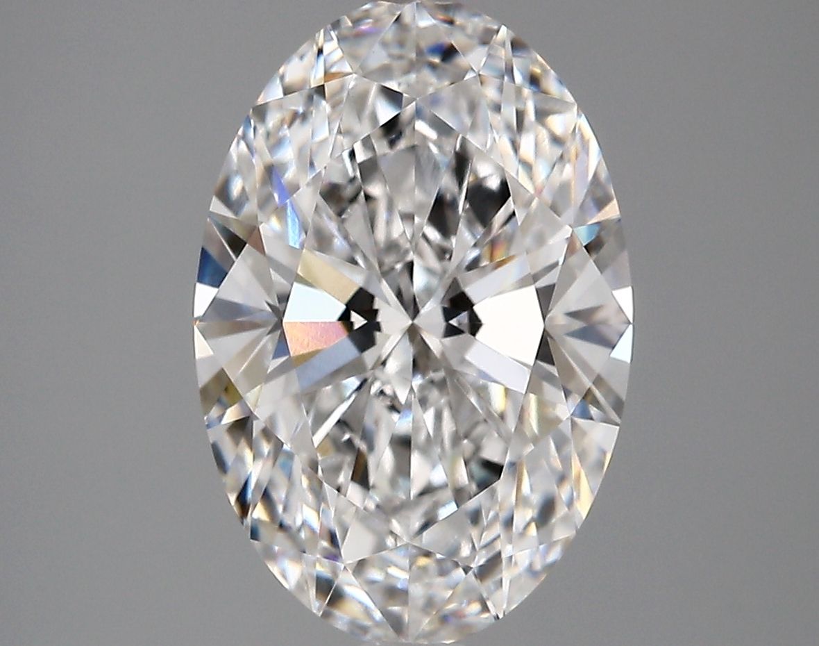 4.10 Carat D-VVS2 Oval Lab Diamond