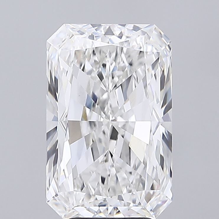 5.01 Carat F-VVS2 Radiant Lab Diamond