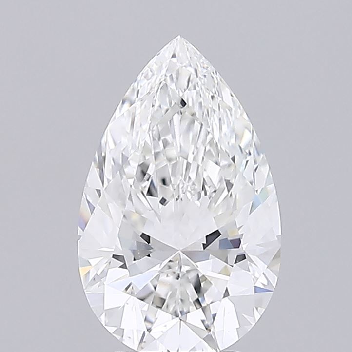 3.30 Carat E-VVS2 Pear Lab Diamond
