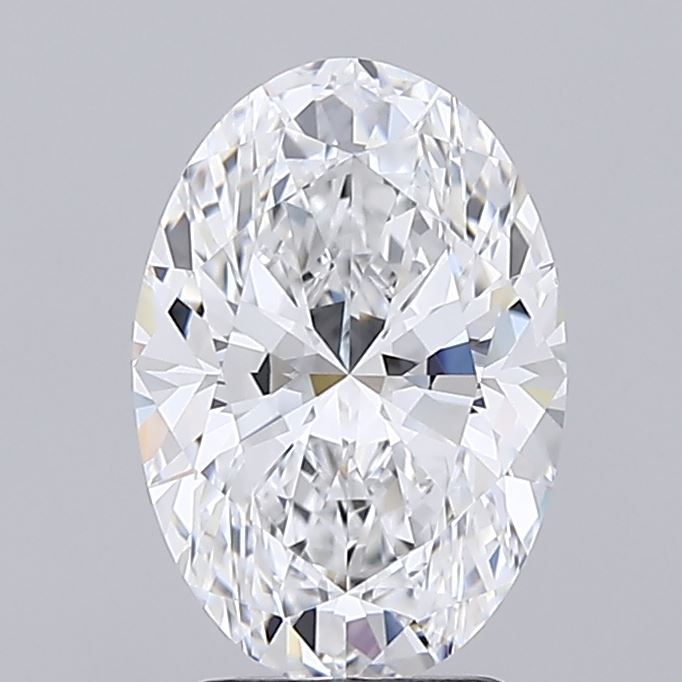 3.01 Carat D-IF Oval Lab Diamond