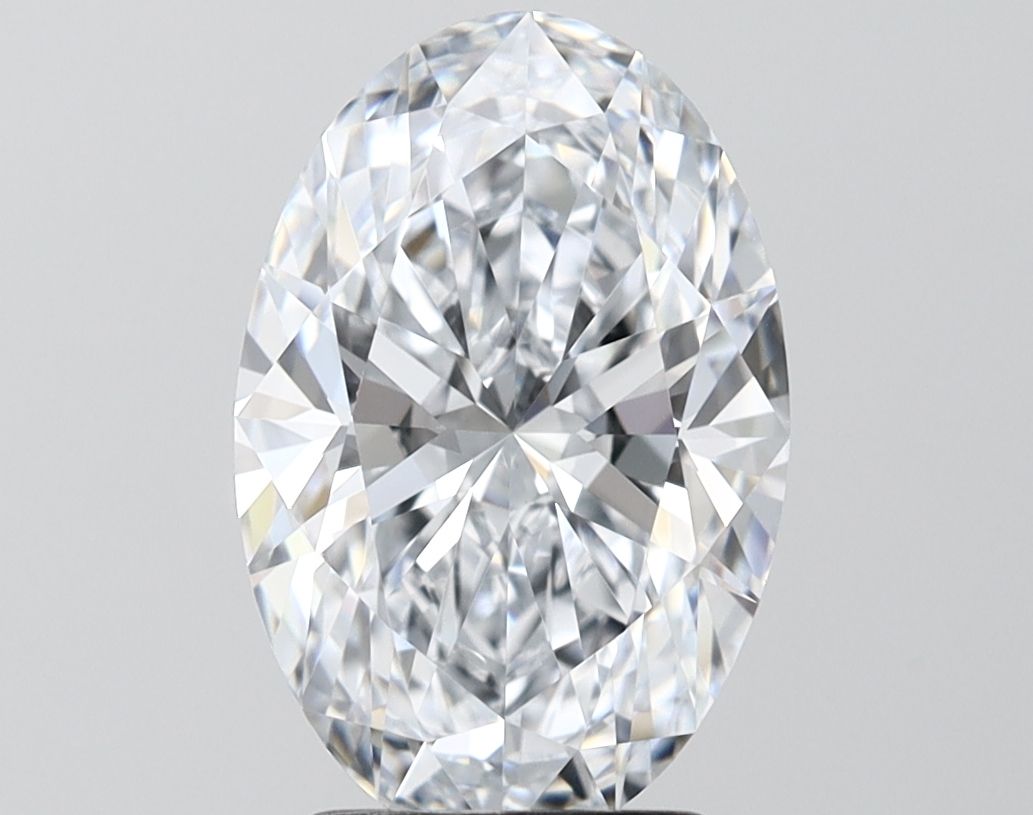 3.08 Carat G-VVS1 Oval Lab Diamond