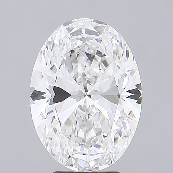 4.53 Carat D-VS2 Oval Lab Diamond