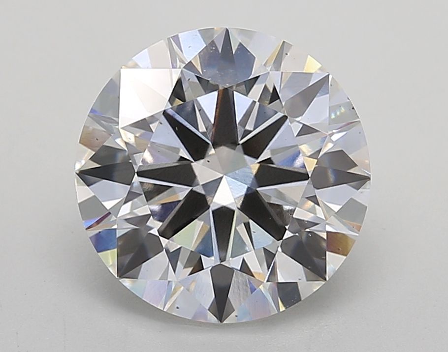 5.27 Carat F-VS2 Round Lab Diamond