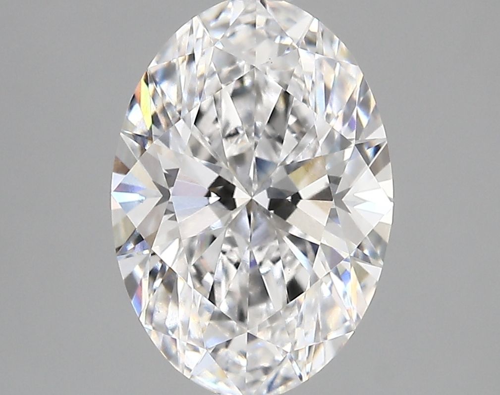 3.01 Carat D-VVS2 Oval Lab Diamond