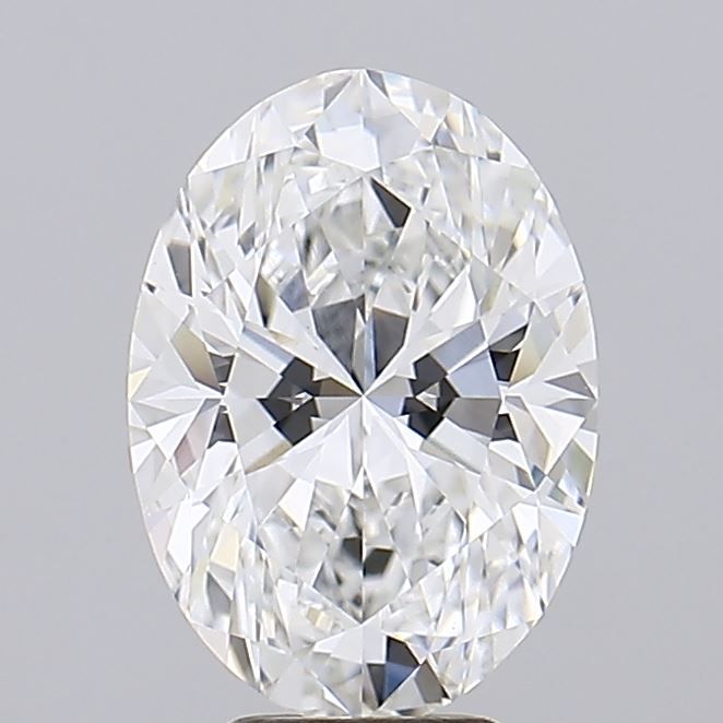 3.93 Carat E-VVS2 Oval Lab Diamond