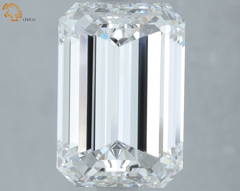3.01 Carat E-VVS2 Emerald Lab Diamond