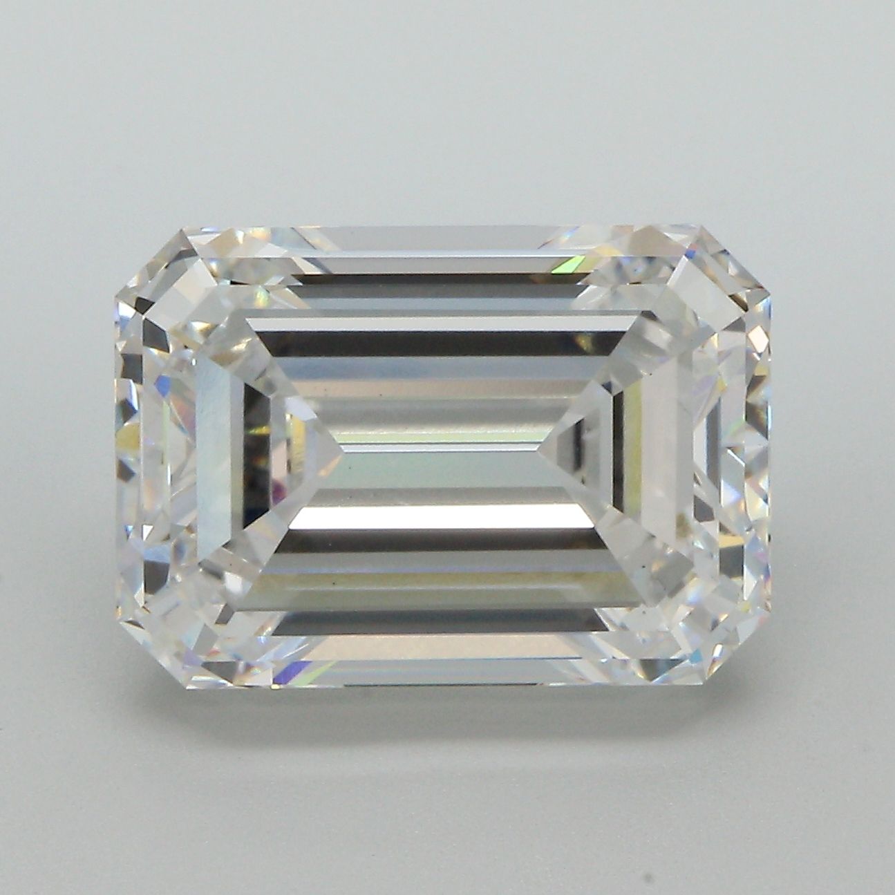 8.52 Carat D-VVS2 Emerald Lab Diamond