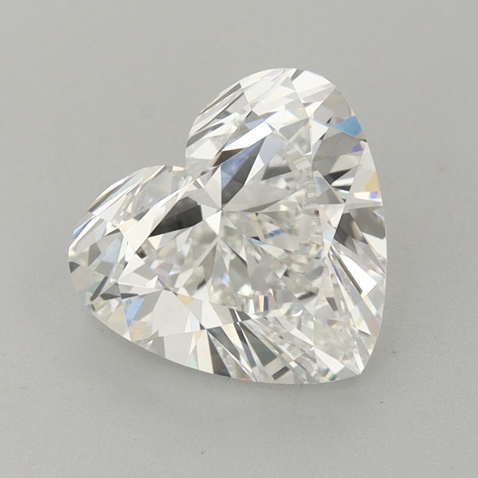 2.71 Carat G-VVS2 Heart Lab Diamond