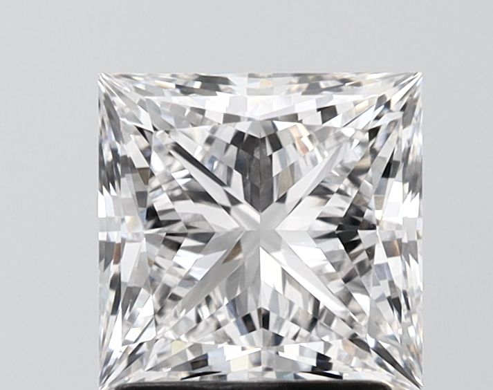 2.00 Carat E-VVS2 Princess Lab Diamond