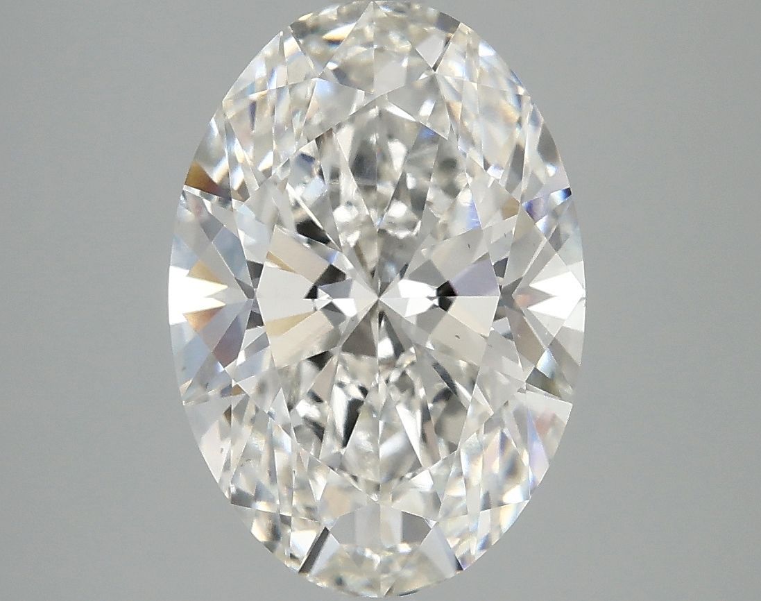 4.09 Carat G-VS2 Oval Lab Diamond