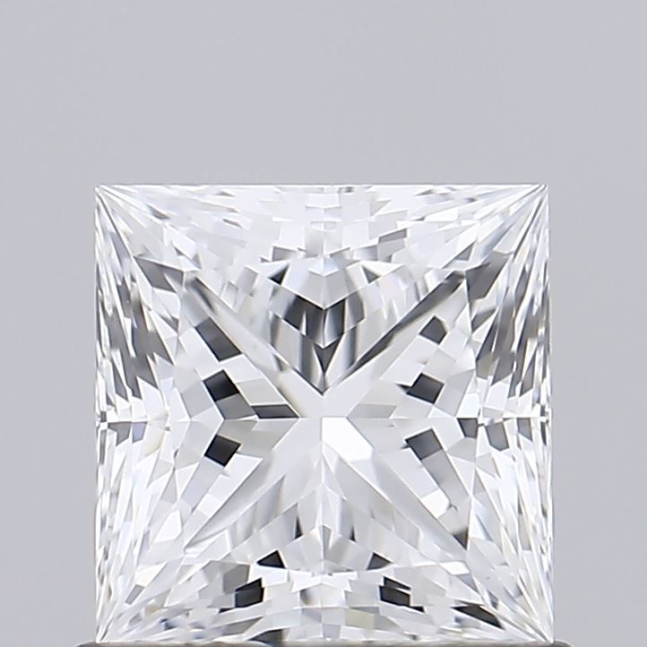 0.91 Carat D-VS1 Princess Lab Diamond
