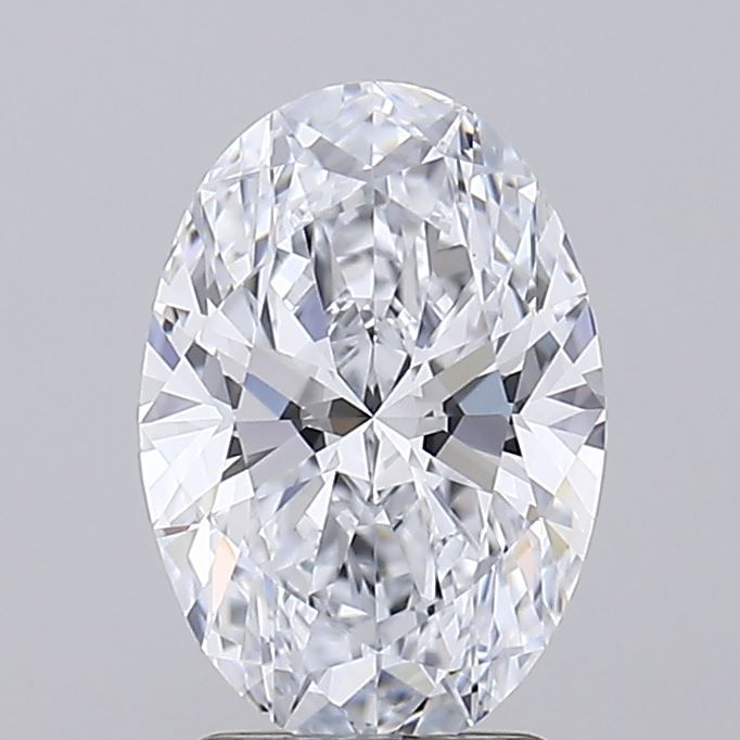 2.41 Carat F-IF Oval Lab Diamond