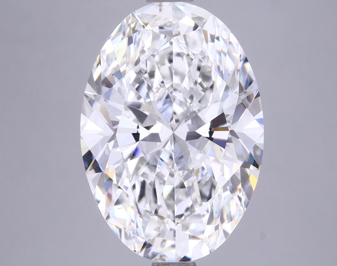 4.92 Carat F-VVS2 Oval Lab Diamond