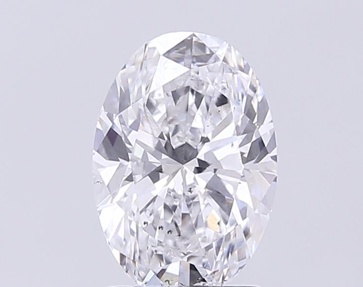 2.09 Carat E-SI1 Oval Lab Diamond