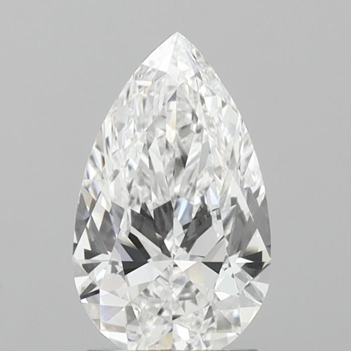 2.01 Carat E-VVS2 Pear Lab Diamond