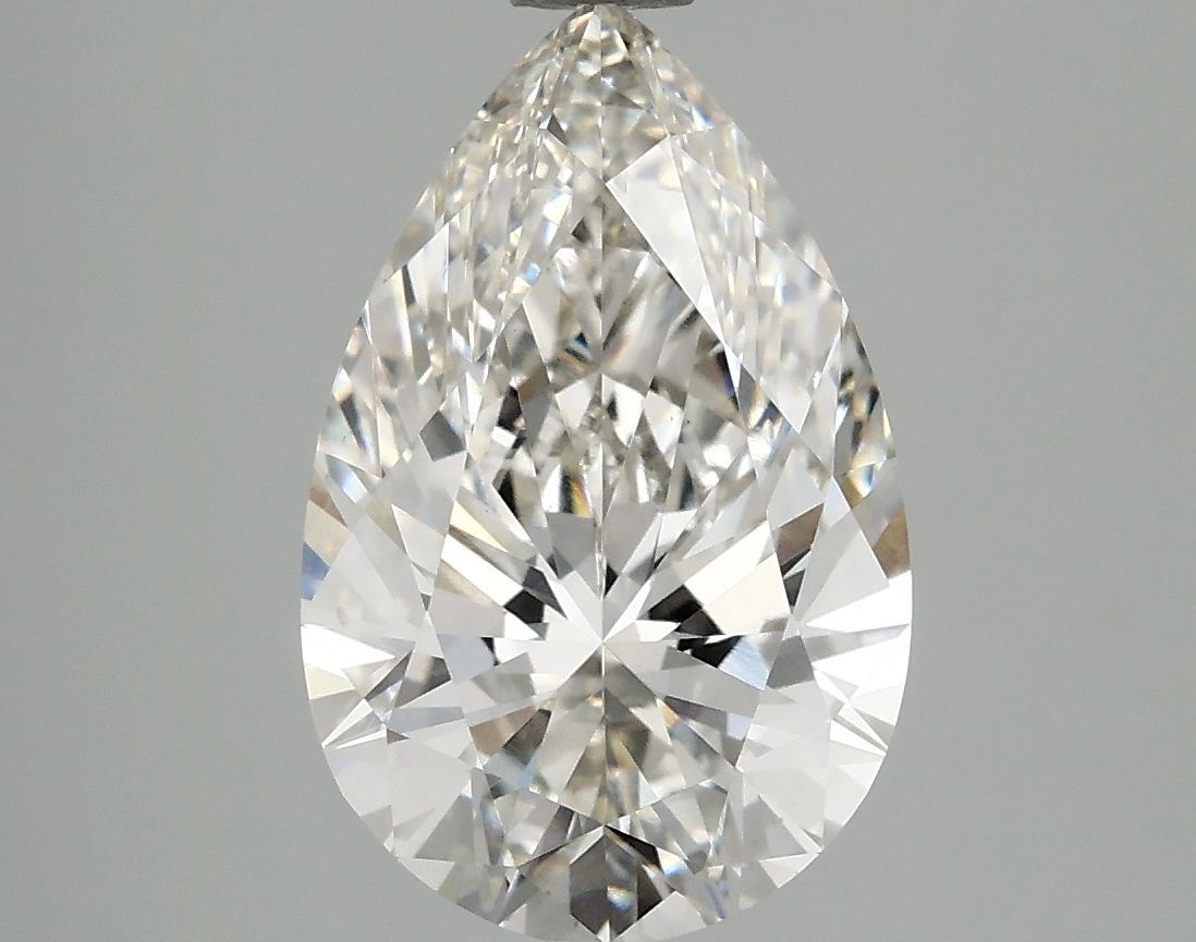 3.07 Carat H-VS2 Pear Lab Diamond