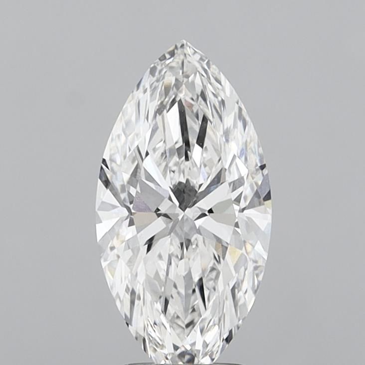 2.50 Carat F-VVS2 Marquise Lab Diamond