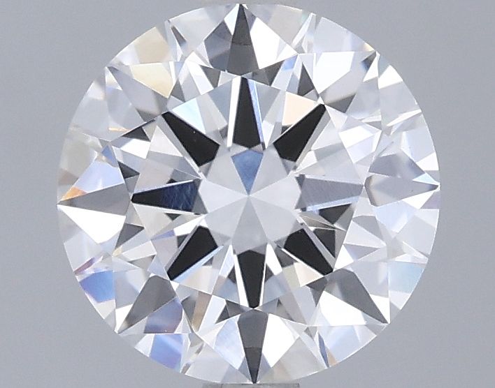 2.00 Carat D-VVS2 Round Lab Diamond