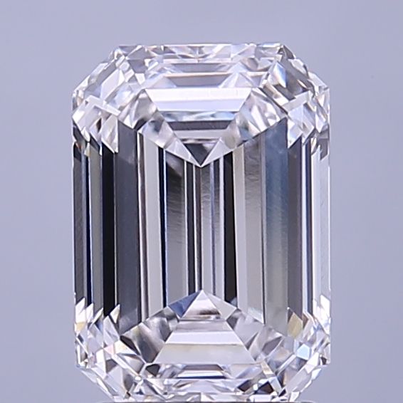 2.34 Carat E VVS1 Emerald Lab Diamond