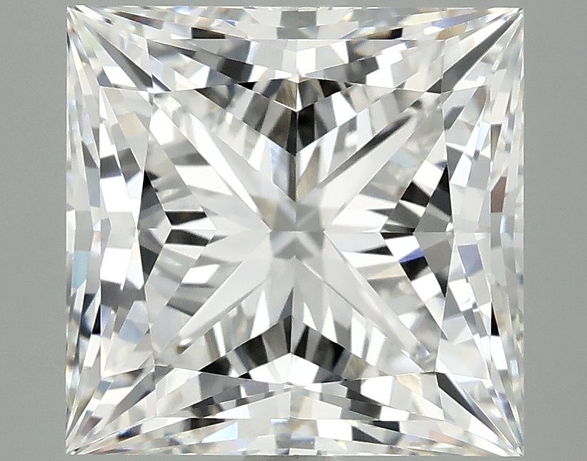 4.31 Carat D-VVS1 Princess Lab Diamond
