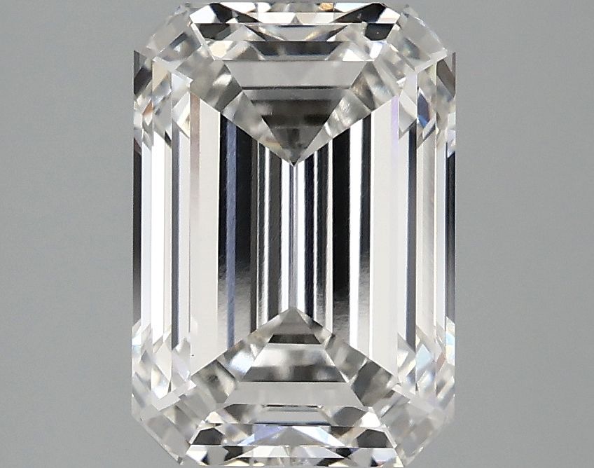 3.03 Carat G-VVS2 Emerald Lab Diamond