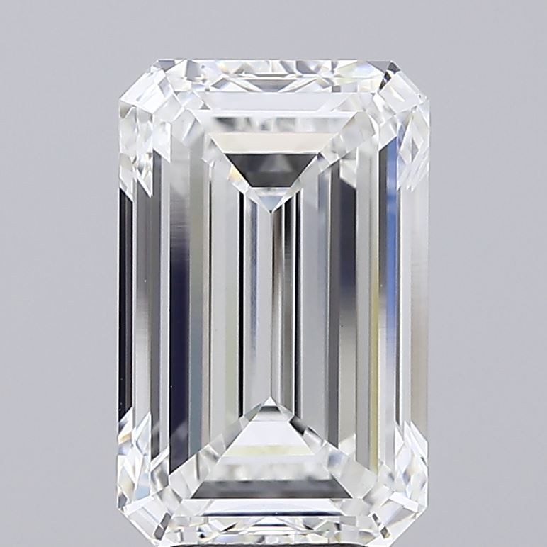 5.00 Carat F-VVS2 Emerald Lab Diamond