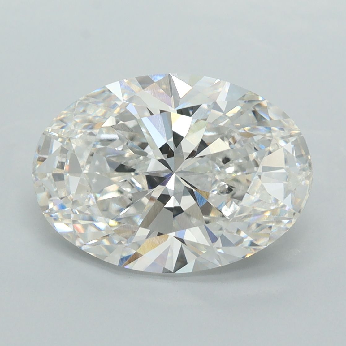 4.01 Carat F-VVS1 Oval Lab Diamond