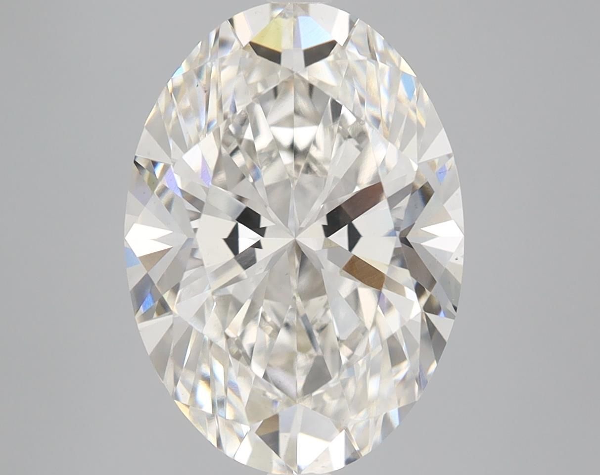 5.00 Carat H-VS1 Oval Lab Diamond