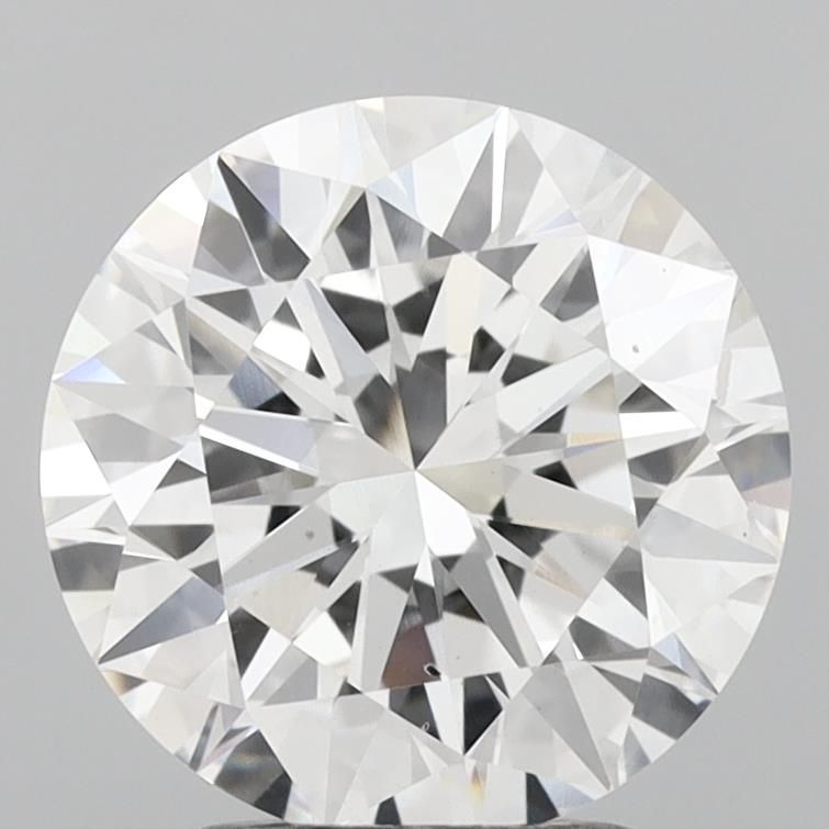 3.01 Carat E-VS2 Round Lab Diamond