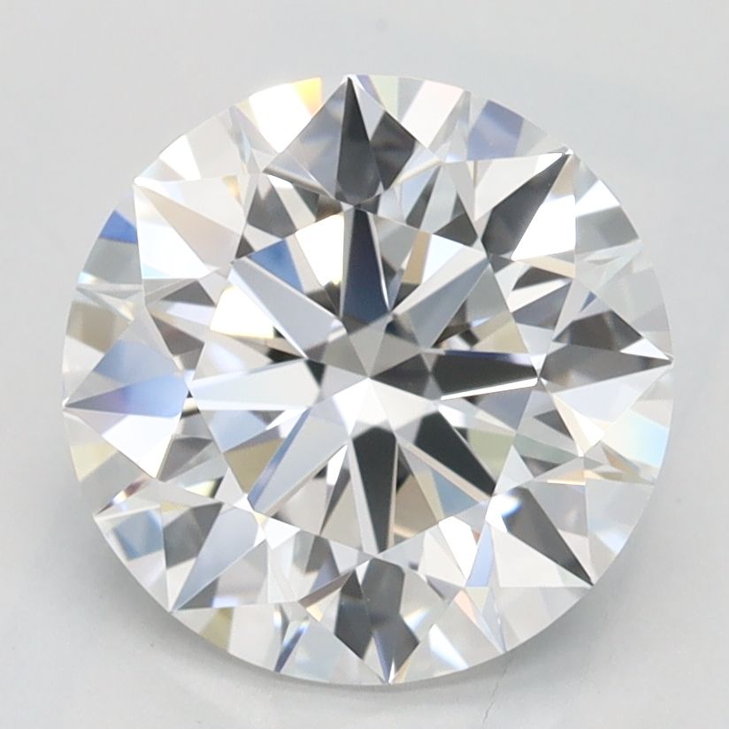2.04 Carat D-IF Round Lab Diamond