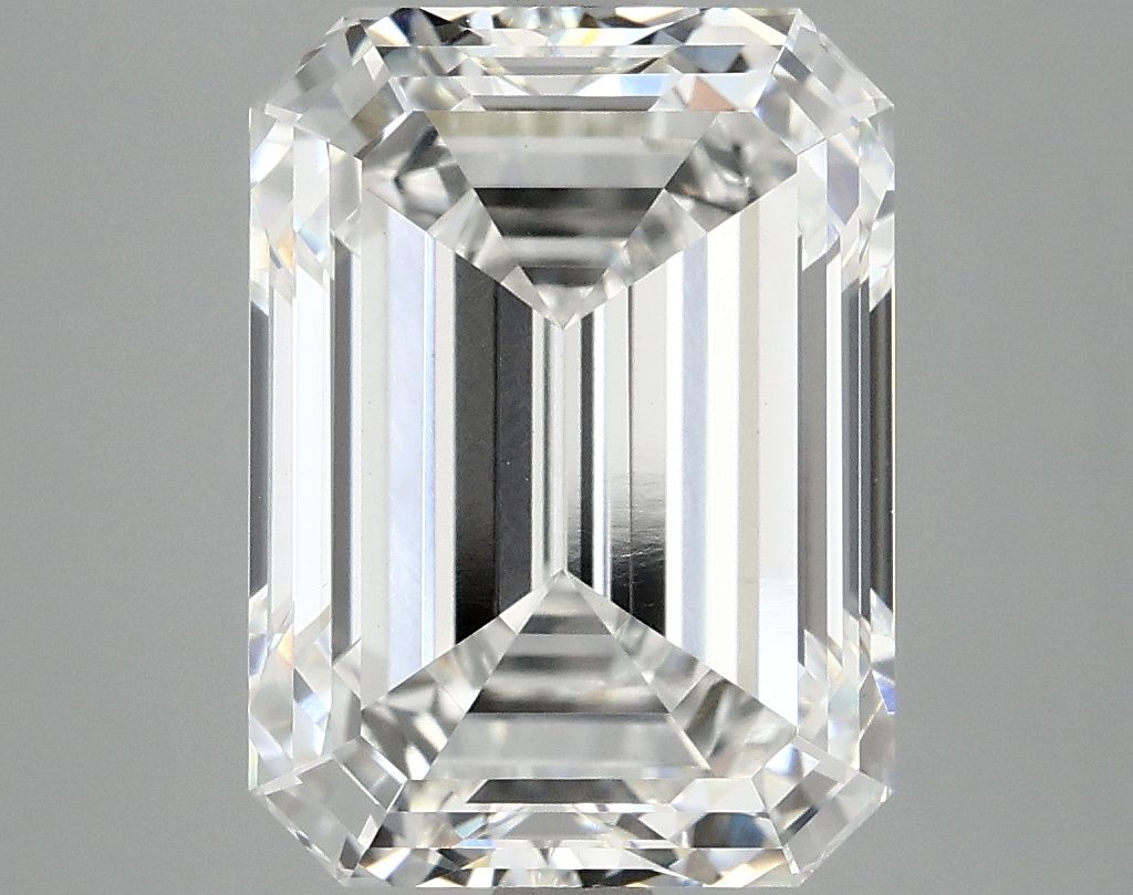 6.03 Carat F-VVS2 Emerald Lab Diamond