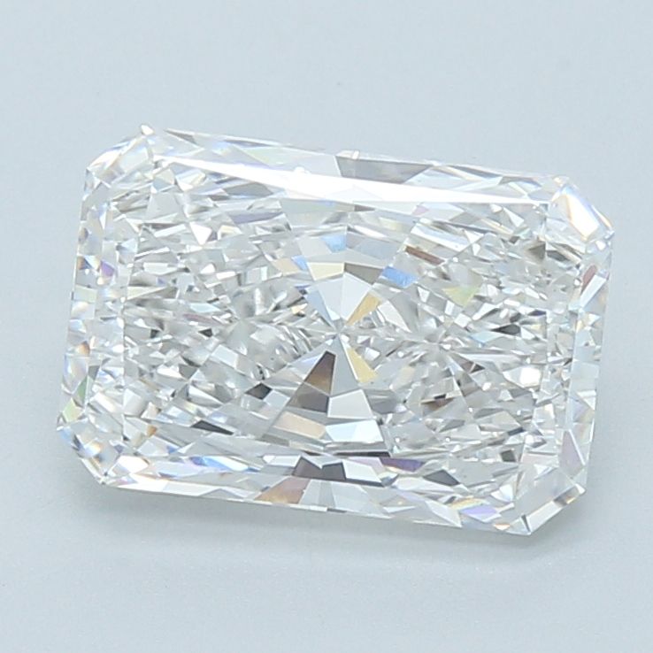 3.77 Carat F-VS1 Radiant Lab Diamond