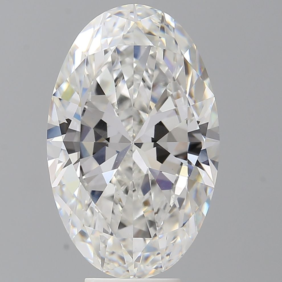 7.57 Carat E-VVS2 Oval Lab Diamond