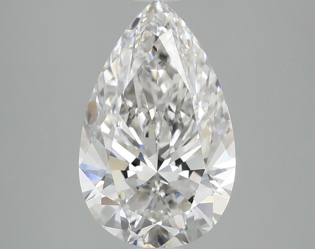 2.71 Carat G-VS1 Pear Lab Diamond