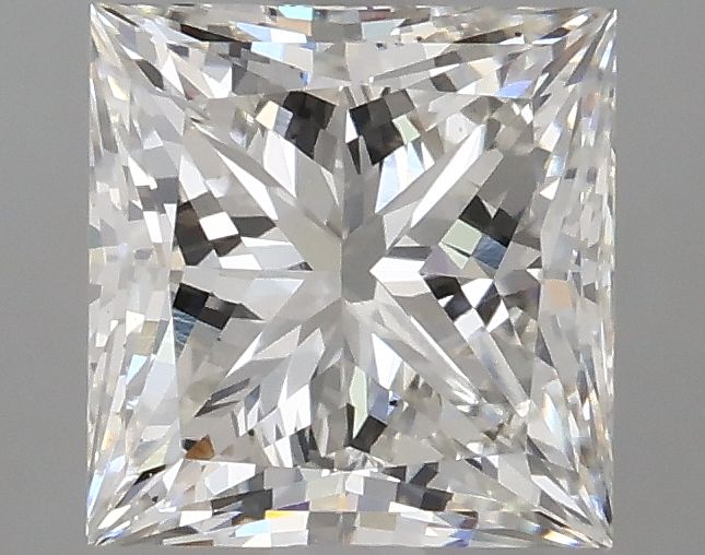 2.45 Carat G-VS2 Princess Lab Diamond