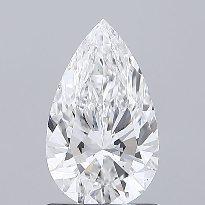 1.00 Carat E-VS2 Pear Lab Diamond