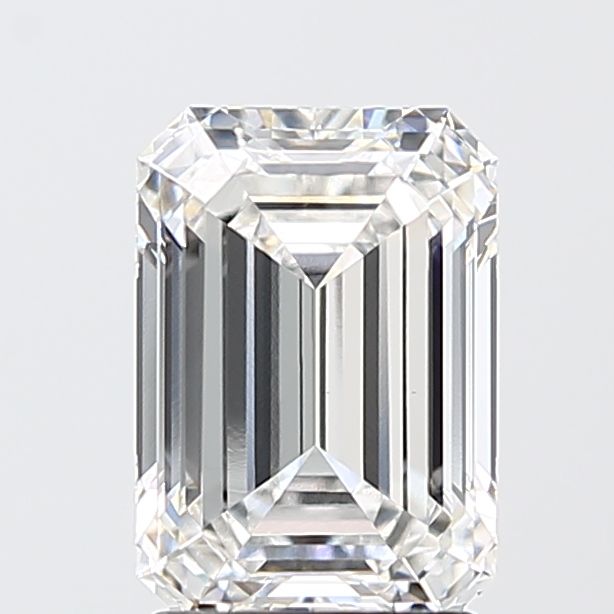2.50 Carat E-VVS2 Emerald Lab Diamond
