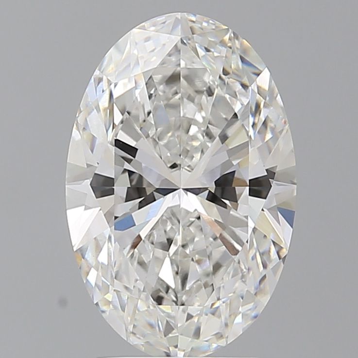 3.53 Carat E-VVS2 Oval Lab Diamond