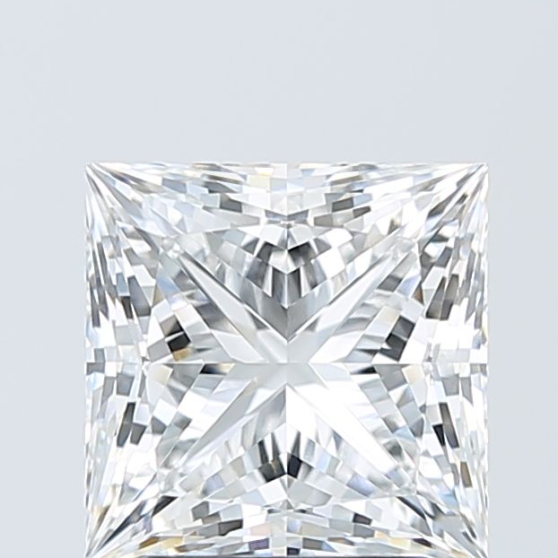 3.09 Carat E-VVS2 Princess Lab Diamond
