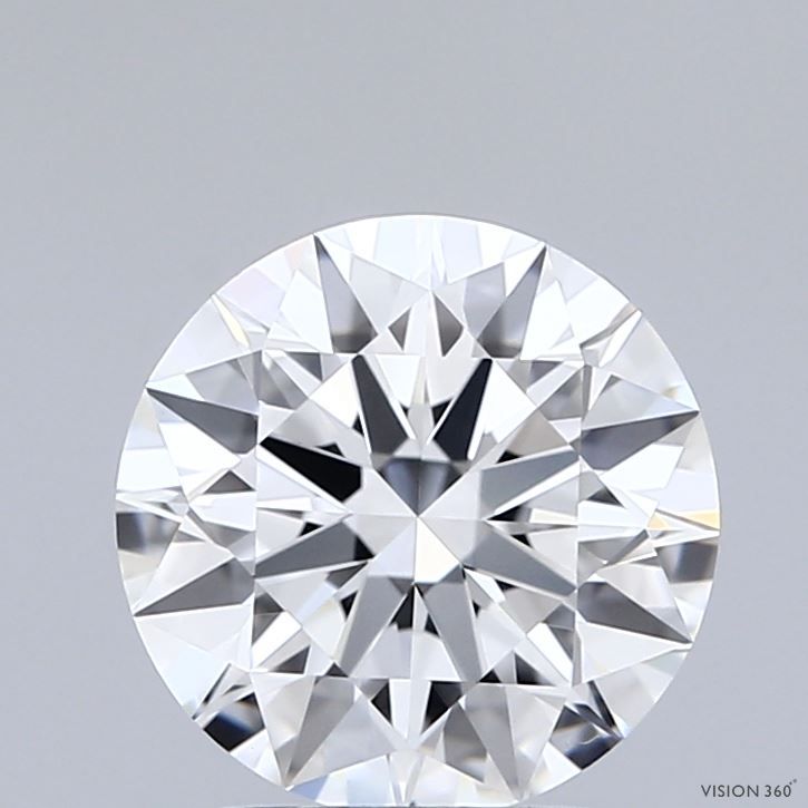 2.05 Carat F-VVS2 Round Lab Diamond