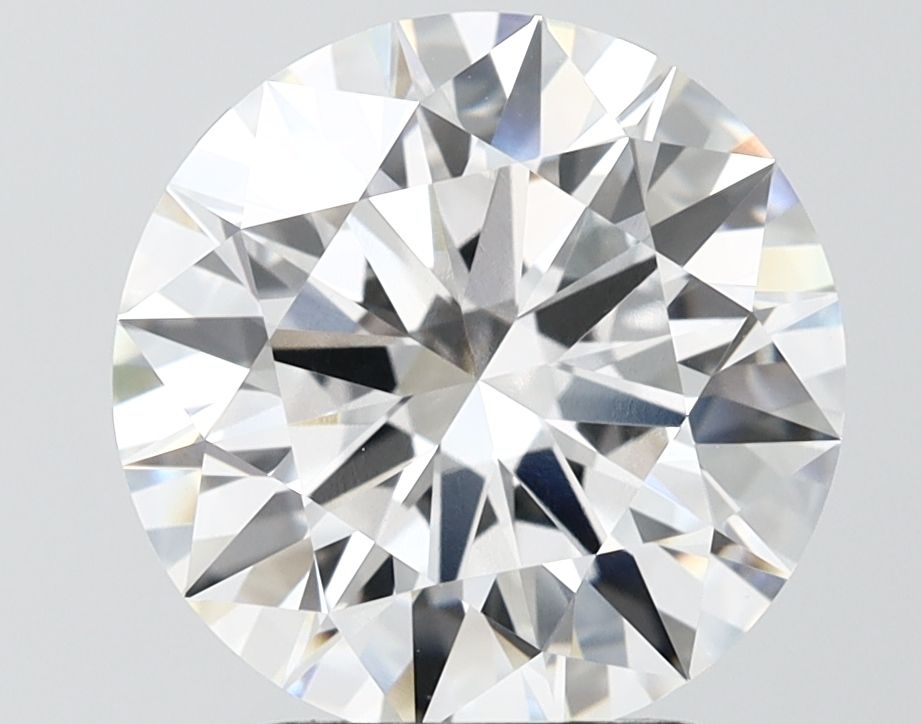 4.55 Carat F-VVS2 Round Lab Diamond