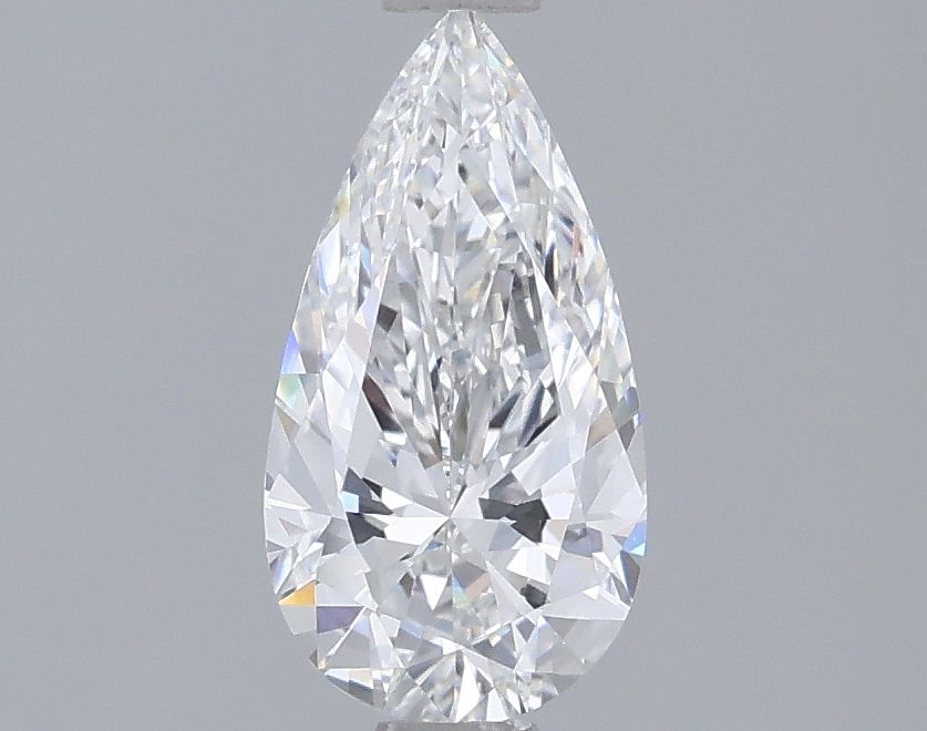 1.00 Carat E-VVS2 Pear Lab Diamond