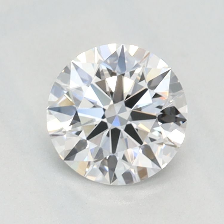 0.66 Carat D-IF Round Lab Diamond