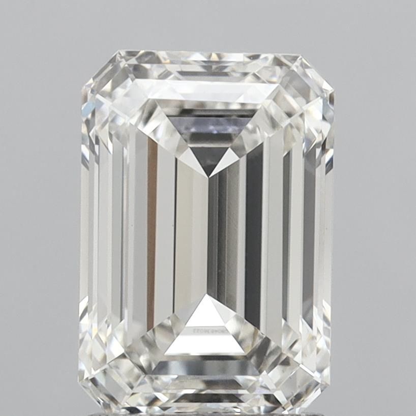 2.46 Carat F-VS1 Emerald Lab Diamond