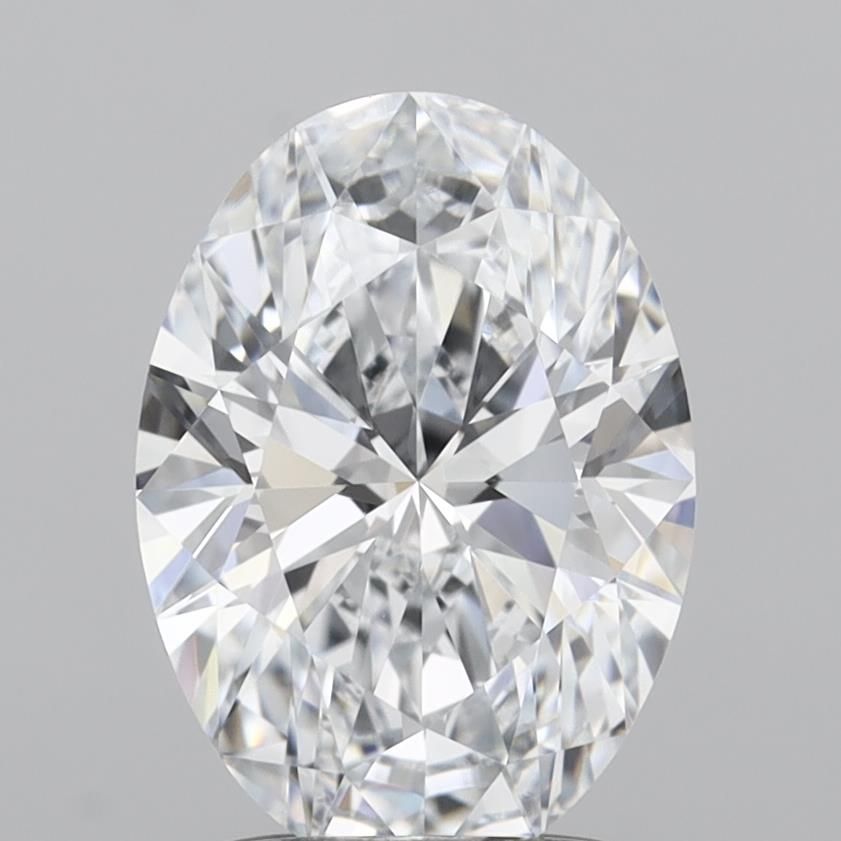 1.87 Carat E-VVS1 Oval Lab Diamond