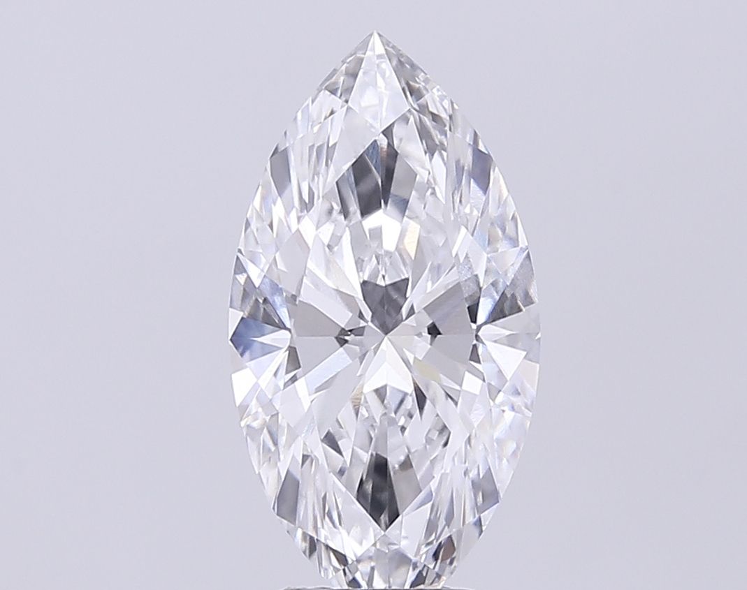 3.73 Carat D VVS2 Marquise Lab Diamond